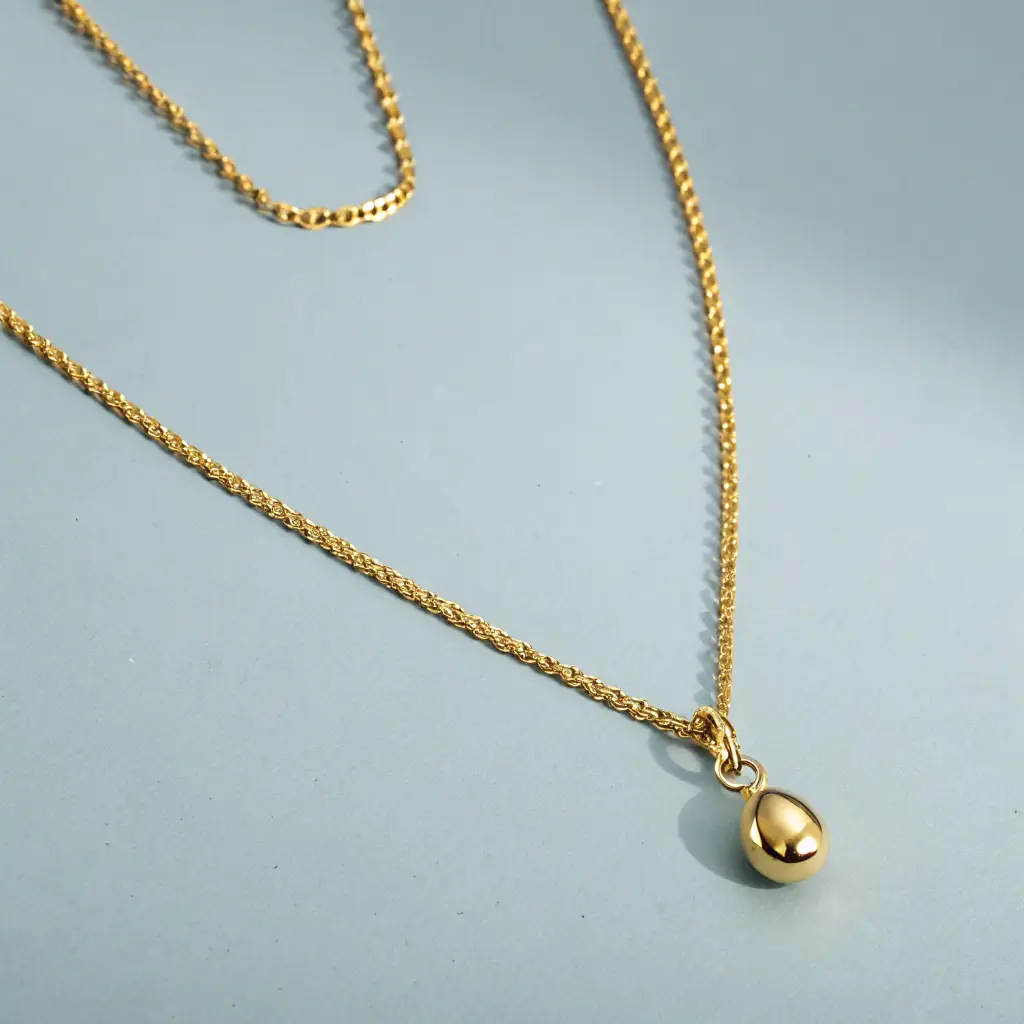 14K Gold Pendant Necklace