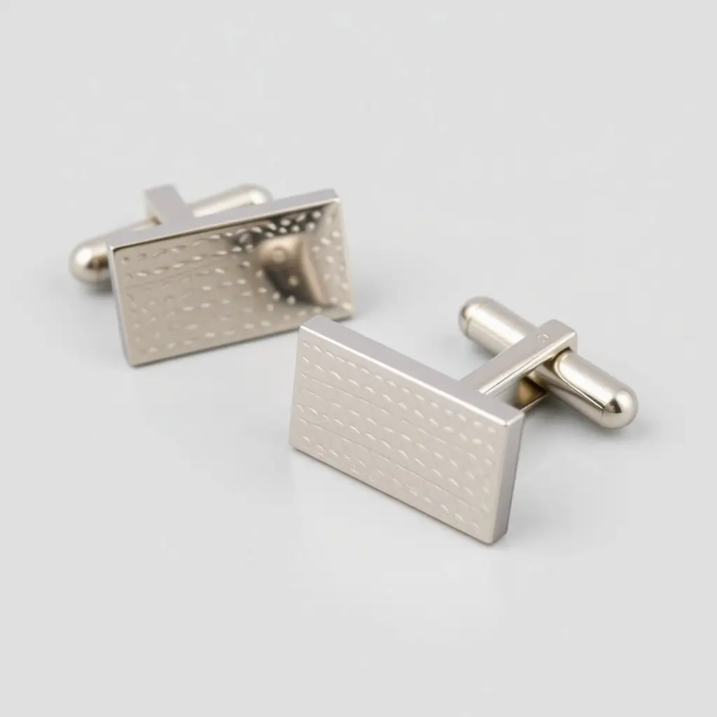 Silver Cufflinks Set