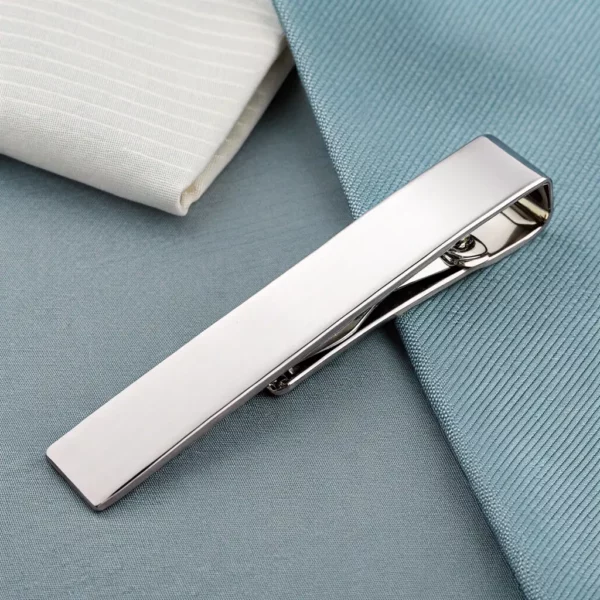 Diamond-Studded Tie Clip